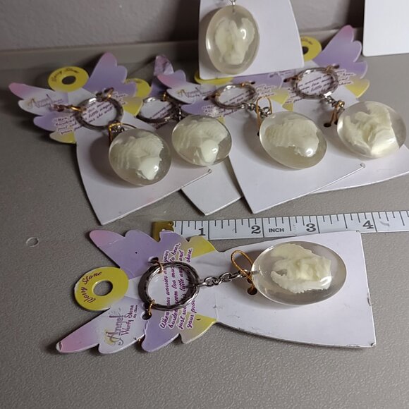 Lot Of 6 Angel Keychains - Picture 3 of 6
